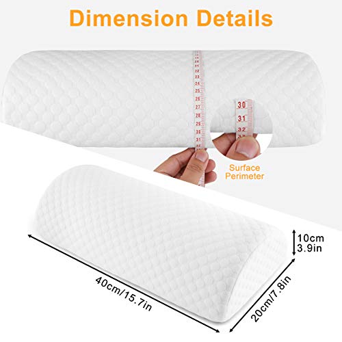 Guiffly Almohadas Rodillas - Almohada posicionador de piernas Alivio del Dolor, Contorno ortopédico Cojín para piernas, Espalda, Cuello, Cadera, lumbares, Dolores en Las articulaciones