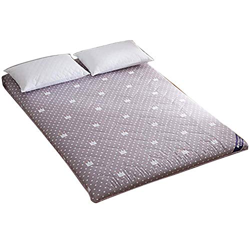 GuoEY Colchón de Suelo japonés Colchón de Tatami Cómoda colchoneta de Tatami Almohadilla para Dormir Colchón Enrollable Plegable Tumbona Sofá Cama A 120 × 200 cm (47,2 × 78 Pulgadas)