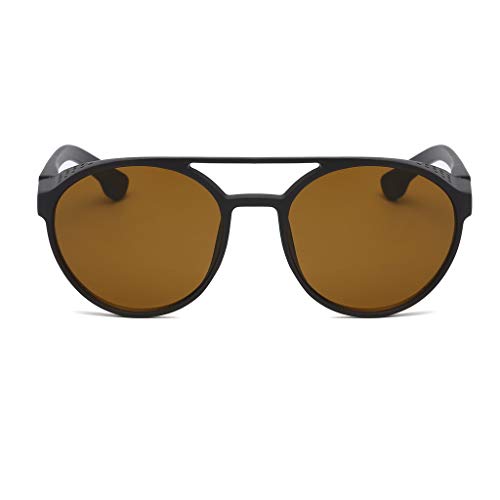 Gusspower Hombres Gafas de protección radiológica Polarizadas Retro Gafas De Sol oscuras Protección 100% UVA & UVB