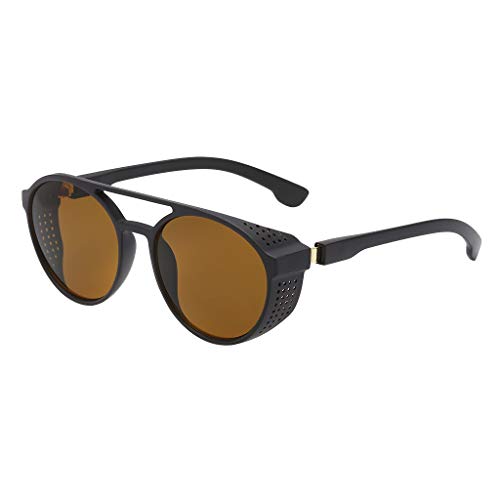 Gusspower Hombres Gafas de protección radiológica Polarizadas Retro Gafas De Sol oscuras Protección 100% UVA & UVB