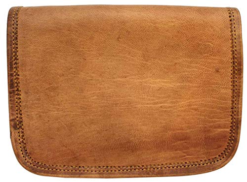 Gusti Leder Nature Summer S - Bolso de Mano, Bandolera, Vintage, para Noche, Salidas, Tipo Messenger, práctica, Talla pequeña-Mediana, para Hombre y Mujer, marrón (marrón) - H32