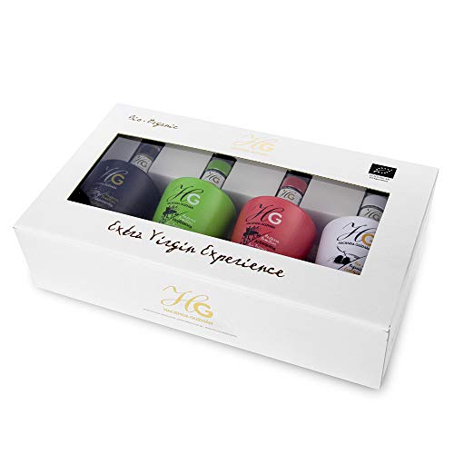 HACIENDA GUZMÁN - Estuche Aceite De Oliva Virgen Extra Ecológico para regalo (4x250ml)