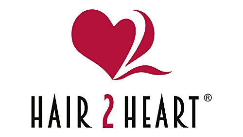 Hair 2 Heart - Extensione de queratina 60cm, colore #27 rubio dorado oscuro, corrugado, 1 unidad