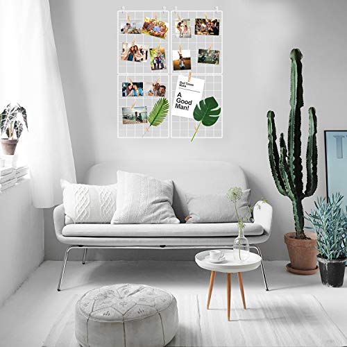 Halcent Marco Fotos Rejilla Fotos Paneles Pared Marco de Foto Rejilla Decoracion Colgar Fotos Memo Board