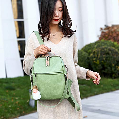 HALOVIE Bolsos Mochila Mujer Antirrobo Impermeable Bandolera Casual Monedero Cuero de PU Bolsa de Hombro Escuela Viaje Compras Señoras Bolsos de Mano Escolares Gran Capacidad Ligero Moda Regalo