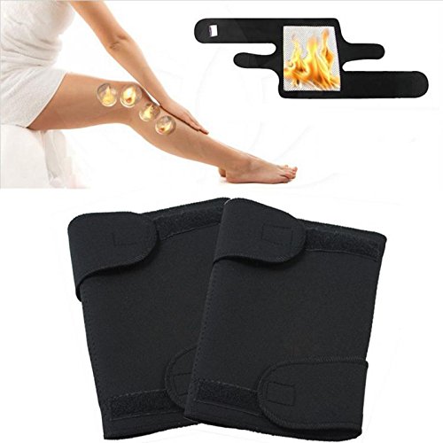 Hanguang Hangang Autocalentamiento Firma Turmalina Terapia magnética Rodilleras Protector Protector Puede Uso Ajustable para Artritis Dolor Cuidado de la Salud