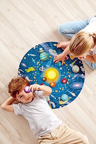 Hape- Puzzle Sistema Solar, Multicolor (E1625)