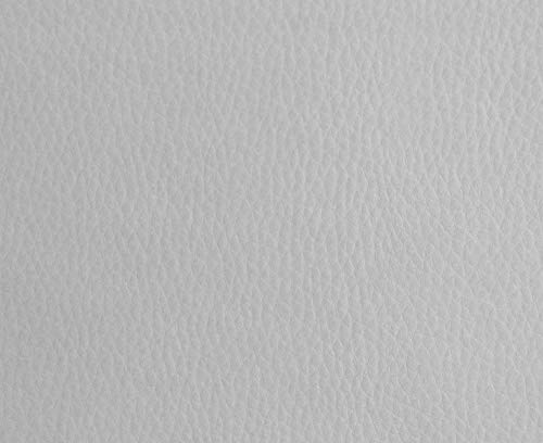 HAPPERS 0,50 Metros de Polipiel para tapizar, Manualidades, Cojines o forrar Objetos. Venta de Polipiel por Metros. Diseño Solar Color Gris Claro Ancho 140cm