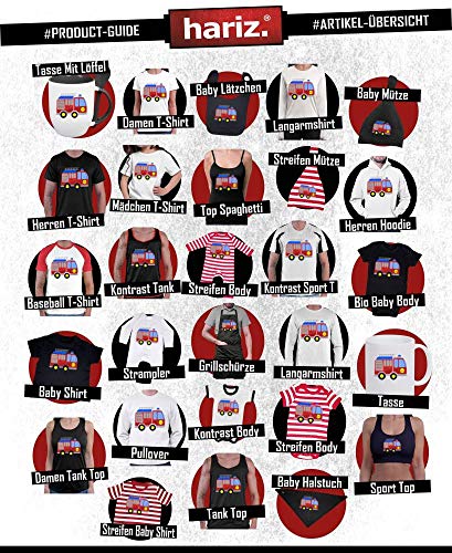 Hariz Bolsa de deporte de bomberos, coches, tractores, Plus tarjeta de regalo, color rosa, tamaño talla única