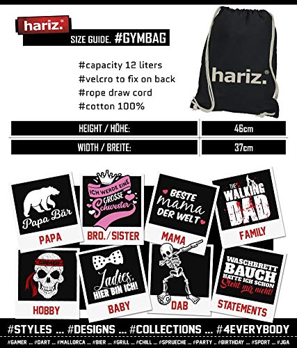 Hariz Bolsa de deporte de bomberos, coches, tractores, Plus tarjeta de regalo, color rosa, tamaño talla única