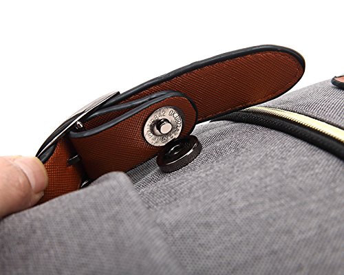 HASAGEI Mochila Casual de Lona Mochila del Ordenador Portátil Mochila Escolar Vuelta al Cole para Hombre y Mujer (púrpura)