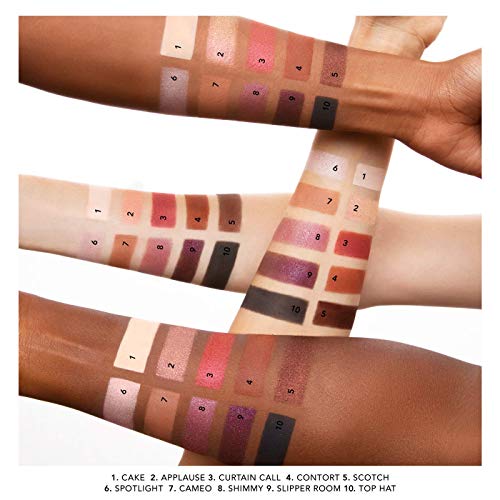 HAUS LABORATORIES By Lady Gaga: GLAM ROOM PALETTE NO. 1: FAME, Paleta De 10 Sombras De Ojos | Maquillaje De Ojos Combinable Y Adaptable Con Acabados Pigmentados Mates, Metálicos y Brillantes