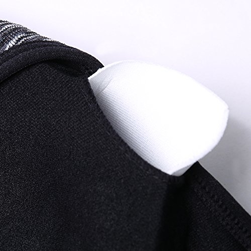 Hawiton Sujetadores Deportivos Mujer con Almohadillas Extraíbles Espalda Sujetador Deporte Mujer Sin Costuras con Relleno Yoga Racerback Top Gimnasio Fitness Ejercicio, Pack 1/3