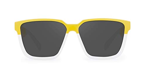 HAWKERS · MOTION · Yellow Rubber · Dark · Gafas de sol para hombre y mujer