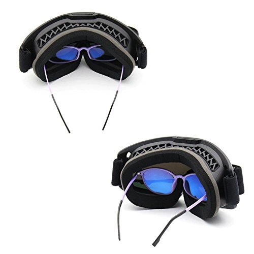 HCMAX Motocicleta Gafas de Protección Con Máscara Facial Desmontable Estilo Harley Casco Equitación Gafas de sol Regalo de San Valentín