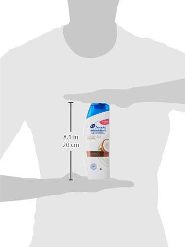 Head & Shoulders - Champú anticaspa con aceite de coco, 300 ml, aceite de coco, champú contra la caspa, picor, cuero cabelludo seco, champú para hombre, cuidado del cabello, hasta un 100% sin caspa