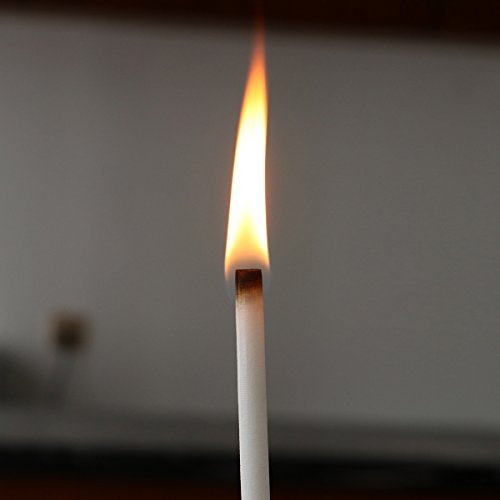 healifty 50 unidades de oído velas de oído velas ohrwachs Vela con filtro de seguridad para la limpieza (Color Blanco)