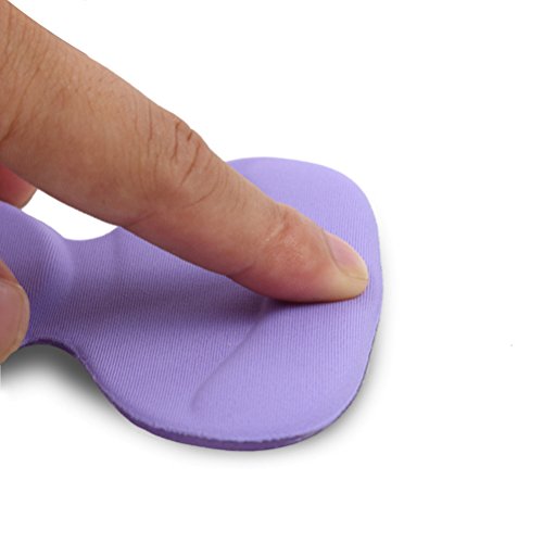 Healifty Almohadillas de talón Autoadhesivas de 5 Pares empuñaduras de Forro Arco de Silicona talón Posterior cojín 3 en 1 Plantillas (como se Muestra)