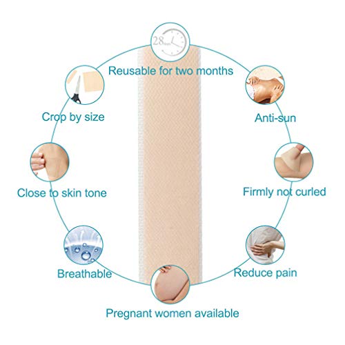 HEALLILY 1 Caja de Sábanas de Silicona para Cicatrices Profesionales para Cicatrices Causadas por Una Cirugía de Cesárea Quemaduras de Acné Queloide Y Más