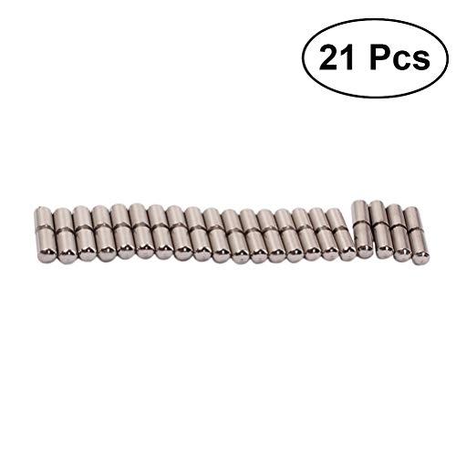 HEALLILY 21 unids Guzheng Bridge Pins String Clavos para chino 21-cuerdas Cítara Guzheng Koto instrumentos musicales de cuerdas Accesorios Accesorios