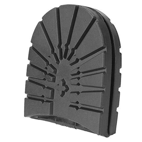 HEEPDD Un par de Botas de Goma Natural Zapatos Antideslizantes Zapatos Resistentes al Desgaste Suela de Grano Elevado Reparación de Suela Almohadilla para reparación Zapatos de Cuero(Tacones)