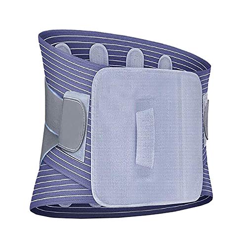 HELIALTH Faja Lumbar Fitness - Entrenador Abdominal - Tratamiento de la escoliosis, Discos herniados distensión Muscular Lumbar - Terapia magnética médica,M
