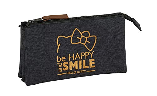 Hello Kitty Estuche portatodo triple escolar