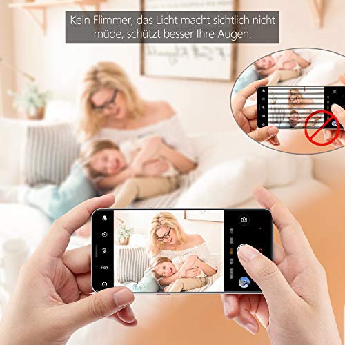 Hengda Plafon led de techo, 36W lamparas de techo habitacion, Moderna LED Plafón para Sala de Estar Baño Dormitorio Cocina Balcón Pasillo Comedor IP44, Blanco cálido