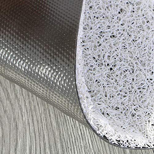 Heqing Felpudo Cubierta raspador, Dentro y Fuera Delante de la Puerta Felpudo, múltiple Felpudo tamaño. (Color : A, Size : 100X120CM)