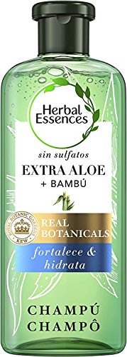 Herbal Essences Champú Bio: Renew sin Sulfatos con Aloe Intenso Y Bambú, en Colaboración con el Royal Botanic Gardens de KEW + Acondicionador Bio: Renew sin Sulfatos con Aloe Intenso Y Bambú