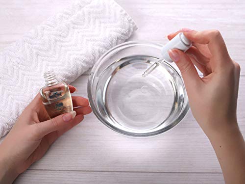 Herome aceite de baño para cutículas de uñas (Concentrated Nail Bath Oil) - 30ml. - combate las uñas opacas, secas y duras que se rompen rápidamente