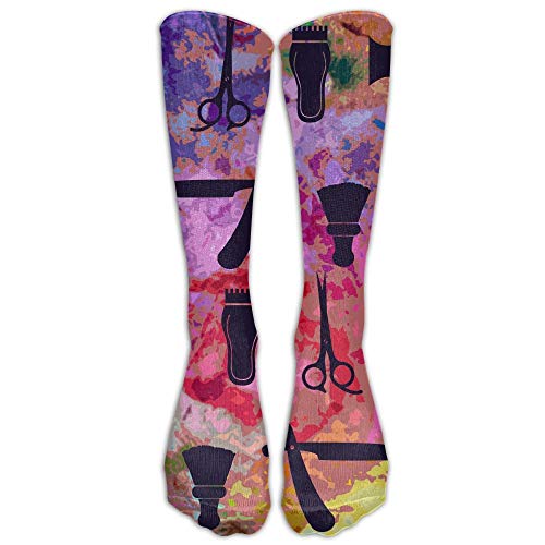 Herramientas de peluquería y peluquería Crew para mujer Calcetines deportivos Absorción de sudor Calcetines de fútbol