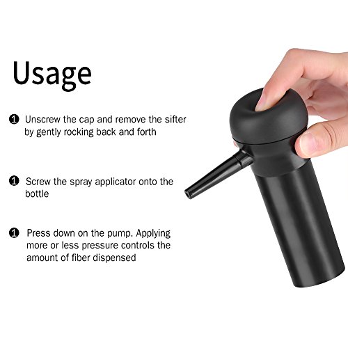 Herramientas para el Cuidado del Cabello, Reabastecimiento de Boquillas Específicas para Fibra para Facilitar e Incluso Natural