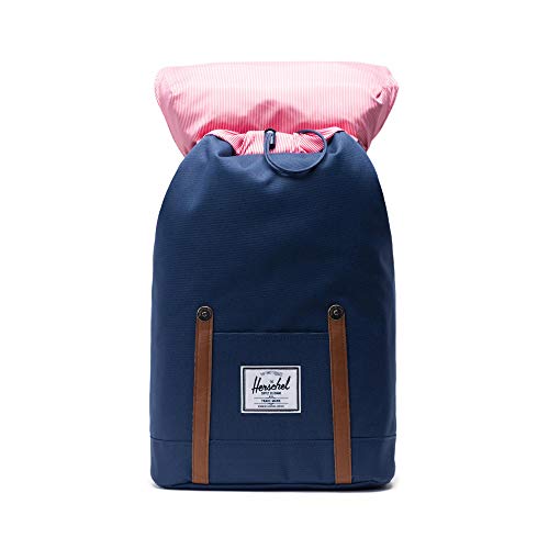 Herschel Retreat Backpack - Mochila casual unisex, Azul (Navy), 19.5 L