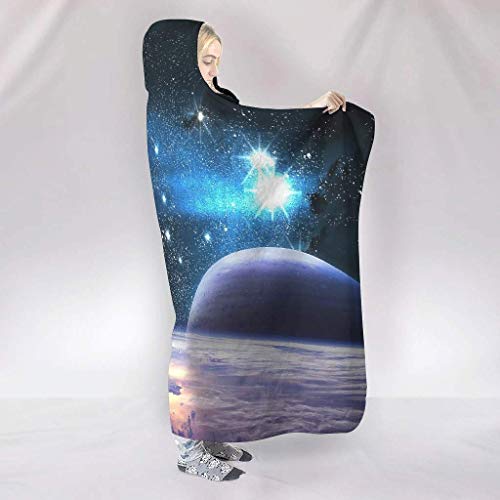 hgdfhfgd Sherpa Mantas con Capucha Psychedelic Stars Galaxy Fantasy Space Planet Nebula Obra de Arte Tema Imprimir Hood Magic con Capucha Camisa Study, fashion266