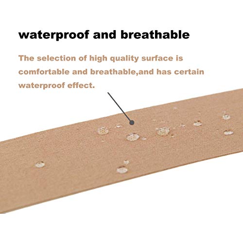 HHOOMY Carne de la cinta de la teta (¡Empuja hacia arriba el pecho!) Cinta del cuerpo, cinta de la pechuga, cinta de sostén, cinta para los pies, tela de grado profesional e impermeable.