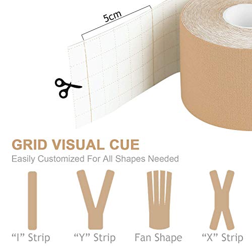 HHOOMY Carne de la cinta de la teta (¡Empuja hacia arriba el pecho!) Cinta del cuerpo, cinta de la pechuga, cinta de sostén, cinta para los pies, tela de grado profesional e impermeable.