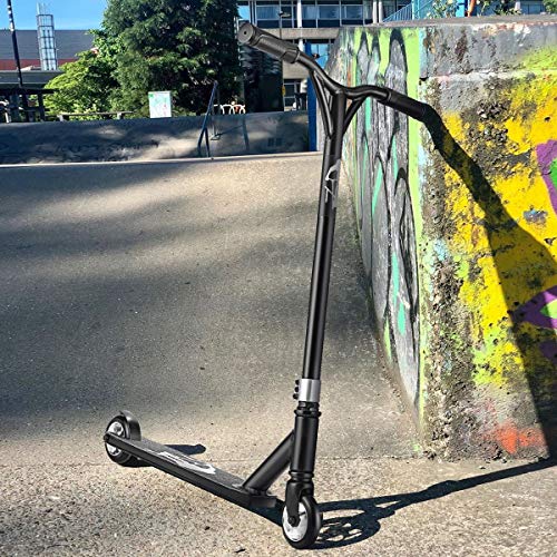 Hikole Patinete Freestyle - Scooter Freestyle Rotatorio de 360 Grados, Carga 100 kg, Manillar 80 cm