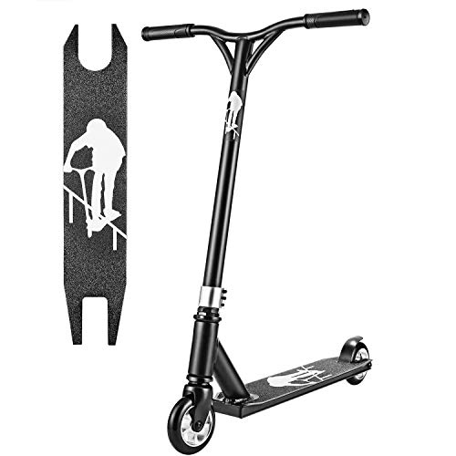 Hikole Patinete Freestyle - Scooter Freestyle Rotatorio de 360 Grados, Carga 100 kg, Manillar 80 cm