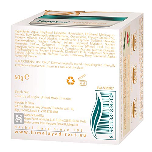 Himalaya Herbals Crema de Día Revitalizante, 1 unidad