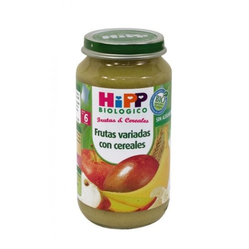 HiPP Biológico Tarrito Frutas Variadas con Cereales - 250 gr