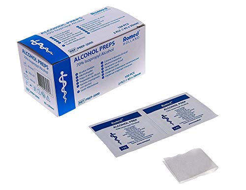 Hisopos de Alcohol 30 x 65mm torunda alkoholpads DIVERSOS Cantidad (pieza 200)