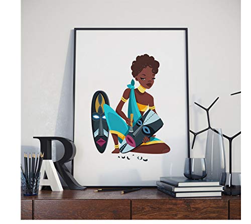 H/L Carteles E Impresiones Africanas Ropa De Mujer Lienzo Pintura Arte Decoración Imagen Arte De La Pared Murales Sin Marco Etiqueta De La Pared 50X70Cm H1536