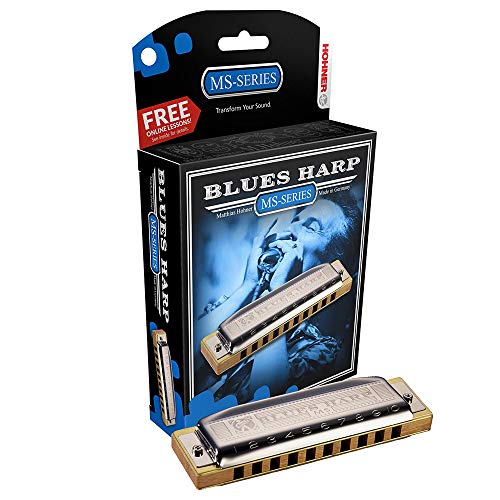 Hohner 7G10A - Armónica blues harp a