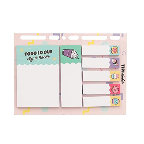 Hoja con notas adhesivas - Pines y parches