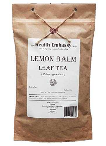 Hoja de Melisa/Limón 100g (Melissa Officinalis) Té de Hierbas/Lemon Balm Tea 100g - Health Embassy - 100% Natural