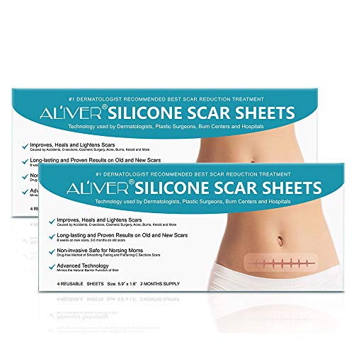 Hojas de eliminación de cicatrices de silicona, tratamiento de reparación de cicatrices en gel profesional para cirugía de traumatismo cutáneo, quemaduras, acné, 8 piezas reutilizables