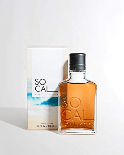 Hollister SoCal Eau de Colonia 2.5 fl, OZ - 75 ml nueva marca en niveles de embalaje original