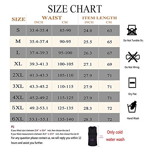 Hombres Chaleco de Entrenador de Cintura Caliente Neopreno Corsé Cremallera Sudor de Compresión Adelgazante Sauna Tank Top Camisa Quemador Body Shaper