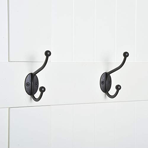 HOMCOM Perchero con Banco Conjunto de Pasillo Mueble Recibidor 5 Ganchos Espacio de Almacenaje 96x34x179.7cm Blanco